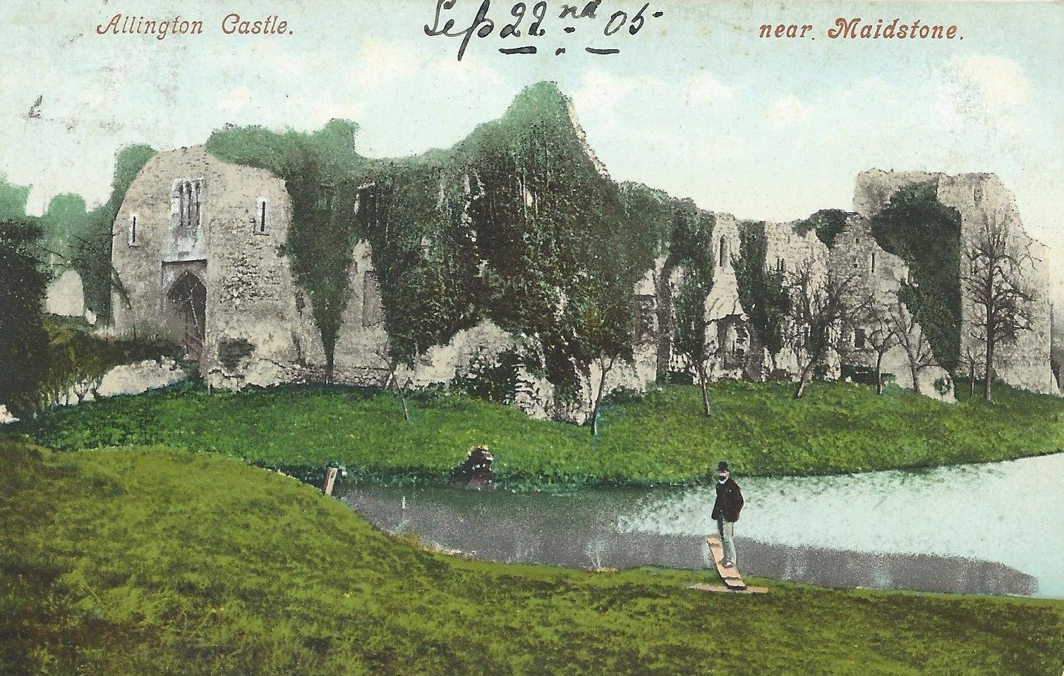 Allington_Castle_1905_postcard